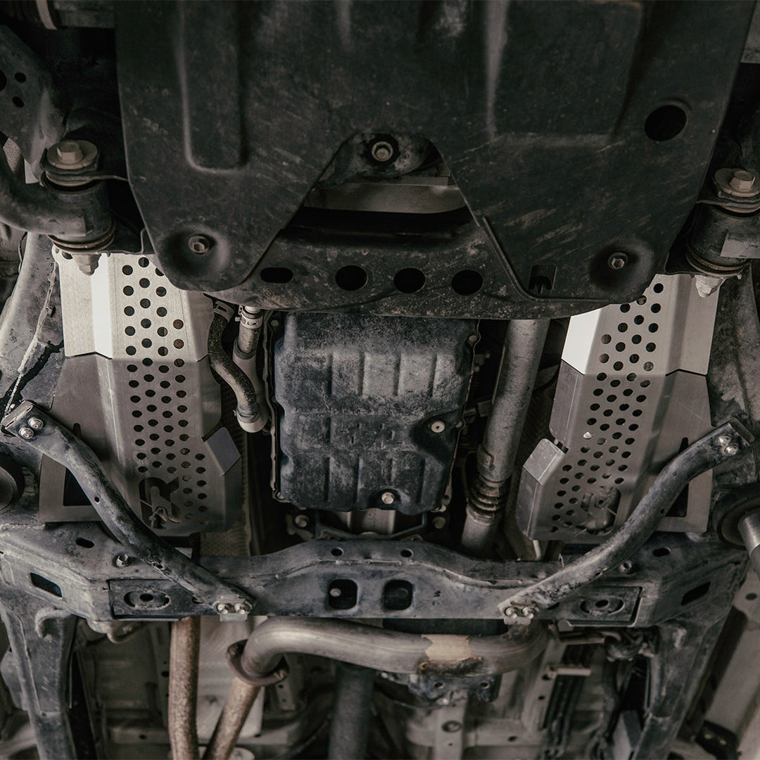 Cali Raised LED Catalytic Converter Shield For Tacoma (2016-2023)