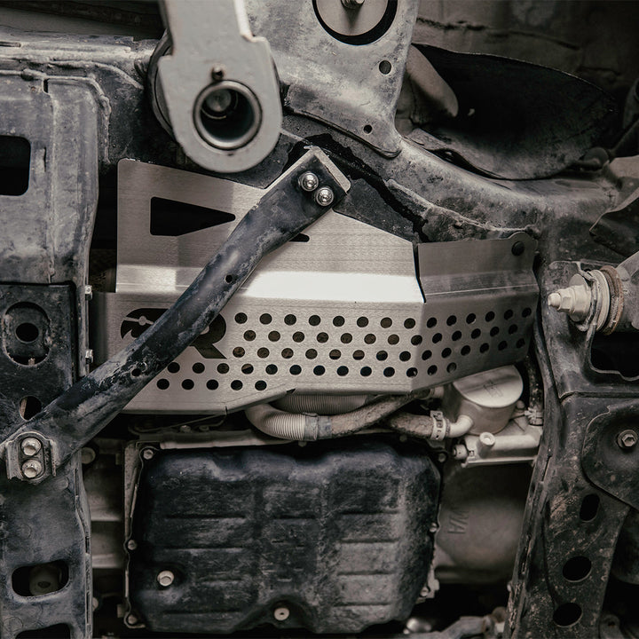 Cali Raised LED Catalytic Converter Shield For Tacoma (2016-2023)