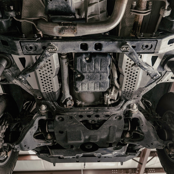 Cali Raised LED Catalytic Converter Shield For Tacoma (2016-2023)