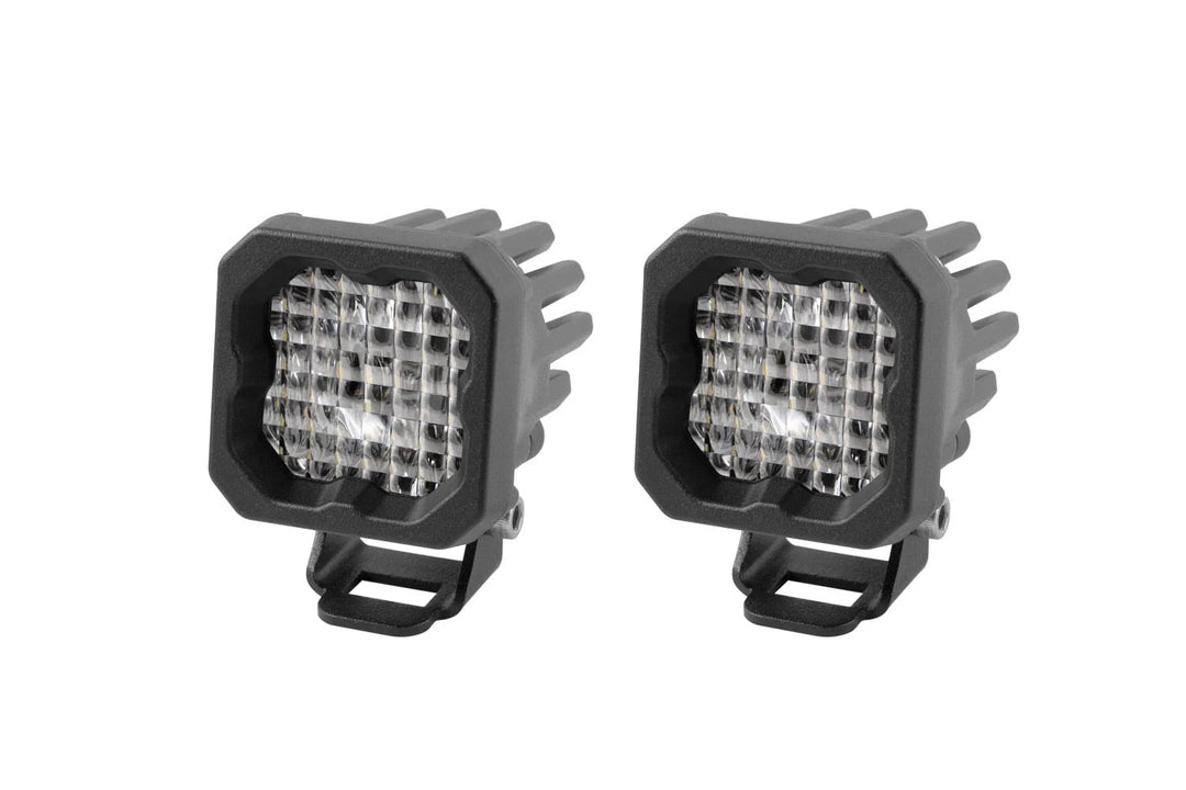 Baja 686 Industries LLC DD SSC1 Led vent cover (Matte Black) + Diode Dynamics SSC1 PRO for Tacoma (2025+)