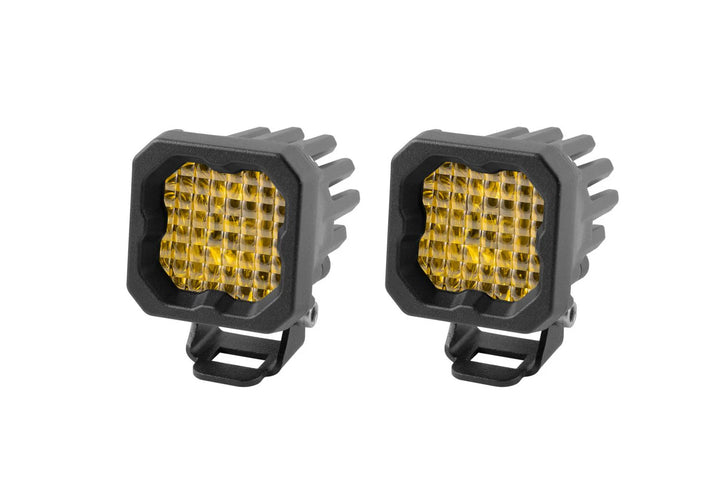 Baja 686 Industries LLC DD SSC1 Led vent cover (Matte Black) + Diode Dynamics SSC1 PRO for Tacoma (2025+)
