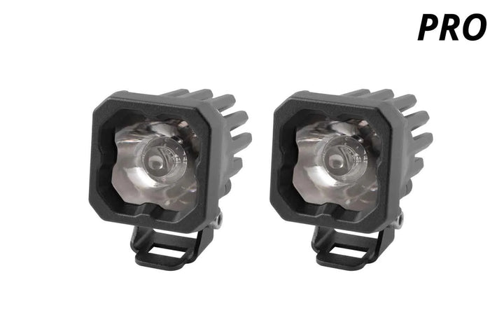 Baja 686 Industries LLC DD SSC1 Led vent cover (Matte Black) + Diode Dynamics SSC1 PRO for Tacoma (2025+)