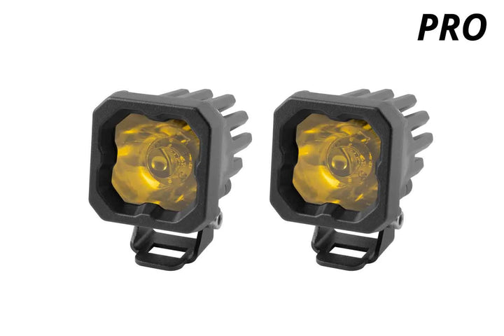 Baja 686 Industries LLC DD SSC1 Led vent cover (Matte Black) + Diode Dynamics SSC1 PRO for Tacoma (2025+)