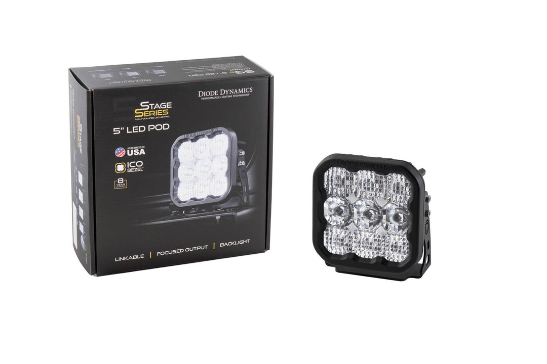 Diode Dynamics SS5 White LED Pod (one)