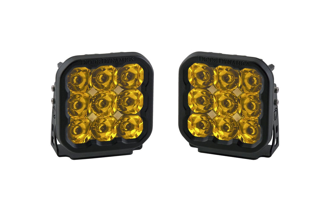 Diode Dynamics SS5 Yellow LED Pod (pair)