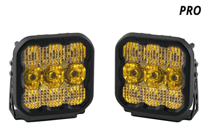 Diode Dynamics SS5 Yellow LED Pod (pair)