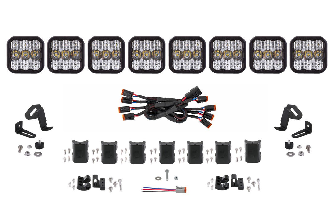 SS5 CrossLink 8-Pod LED Light Bar (one) Dynamics