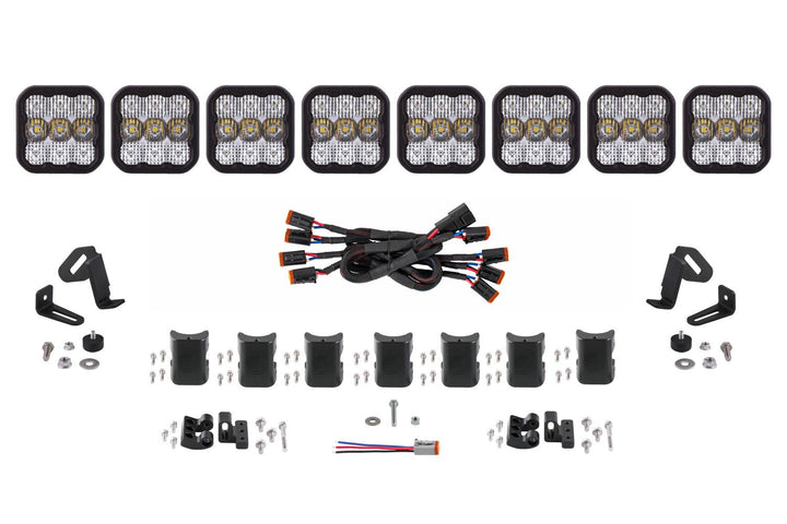 SS5 CrossLink 8-Pod LED Light Bar (one) Dynamics