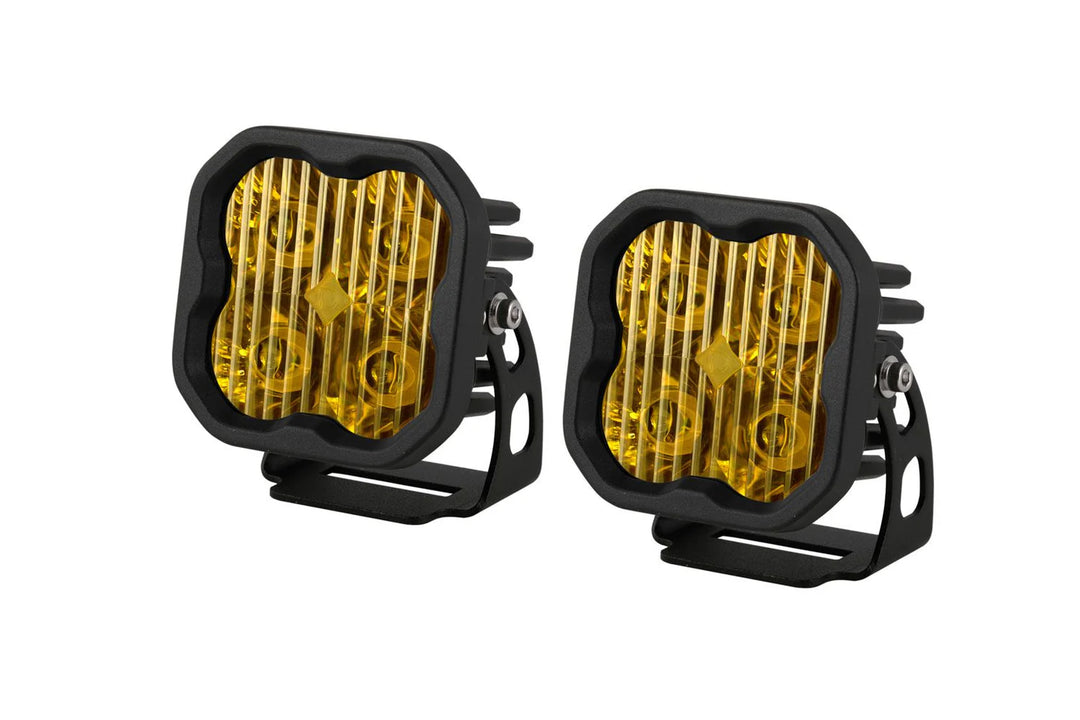 Baja 686 Industries LLC DD SS3 Led vent cover (Matte Black) + DD SS3 PRO Led Pod pair for Tacoma (2024+)