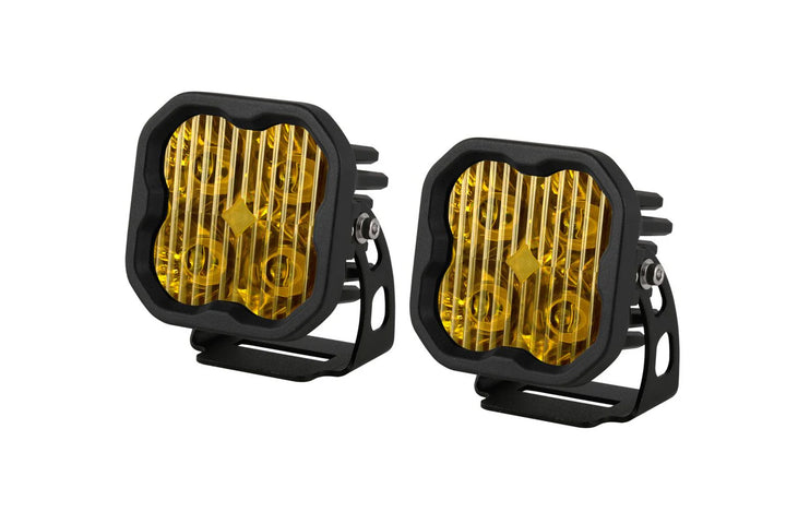 Baja 686 Industries LLC DD SS3 Led vent cover (Matte Black) + DD SS3 PRO Led Pod pair for Tacoma (2024+)