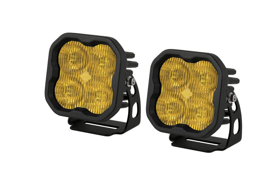 Baja 686 Industries LLC DD SS3 Led vent cover (Matte Black) + DD SS3 PRO Led Pod pair for Tacoma (2024+)