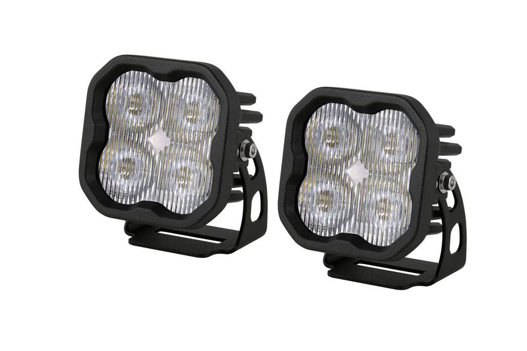 Baja 686 Industries LLC DD SS3 Led vent cover (Matte Black) + DD SS3 PRO Led Pod pair for Tacoma (2024+)