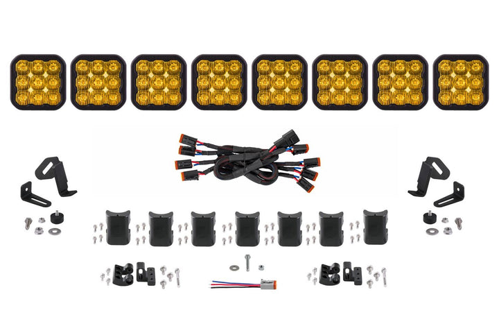 SS5 CrossLink 8-Pod LED Light Bar (one) Dynamics