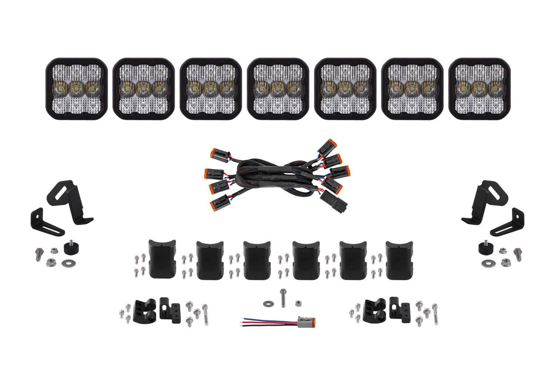 SS5 CrossLink 7-Pod LED Light Bar (one) Dynamics