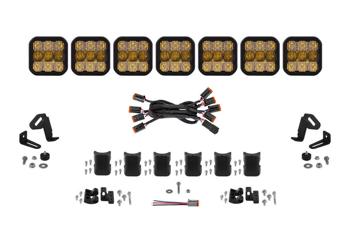 SS5 CrossLink 7-Pod LED Light Bar (one) Dynamics