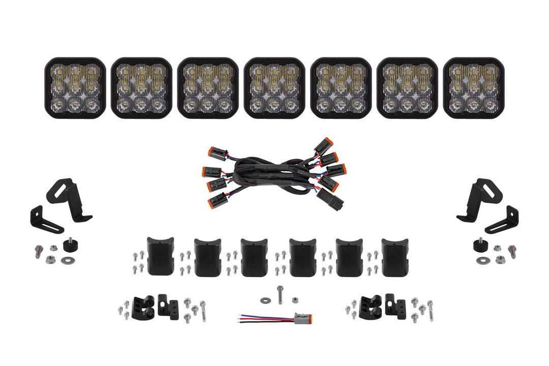 SS5 CrossLink 7-Pod LED Light Bar (one) Dynamics
