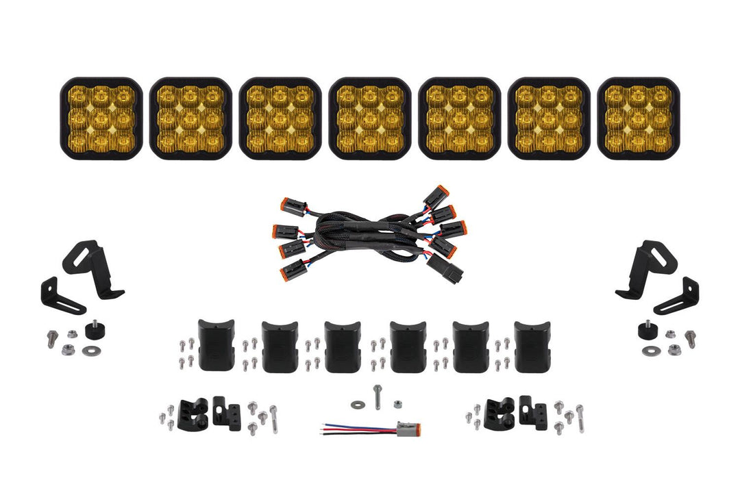 SS5 CrossLink 7-Pod LED Light Bar (one) Dynamics