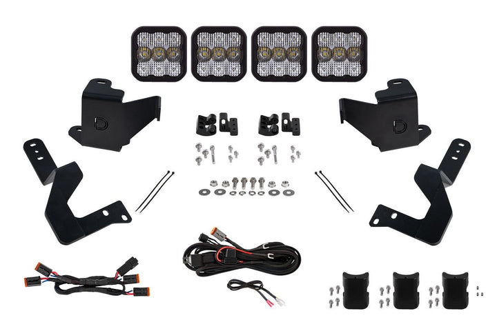 Diode Dynamics SS5 Grille CrossLink Lightbar Kit for Tundra (2022+)