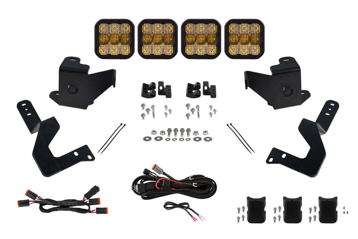 Diode Dynamics SS5 Grille CrossLink Lightbar Kit for Tundra (2022+)