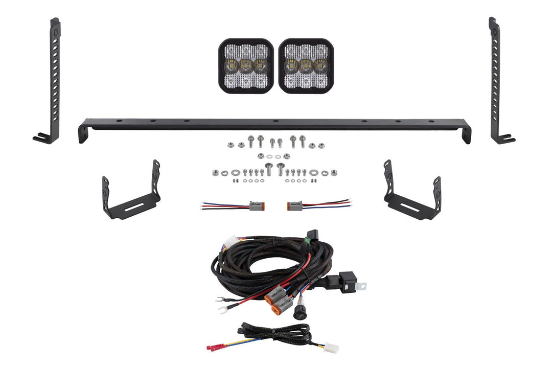 Diode Dynamics SS5 Stealth Grille LED Pod Kit for 4Runner (2014-2024)