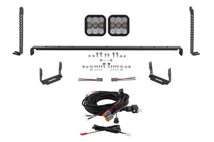 Diode Dynamics SS5 Stealth Grille LED Pod Kit for 4Runner (2014-2024)