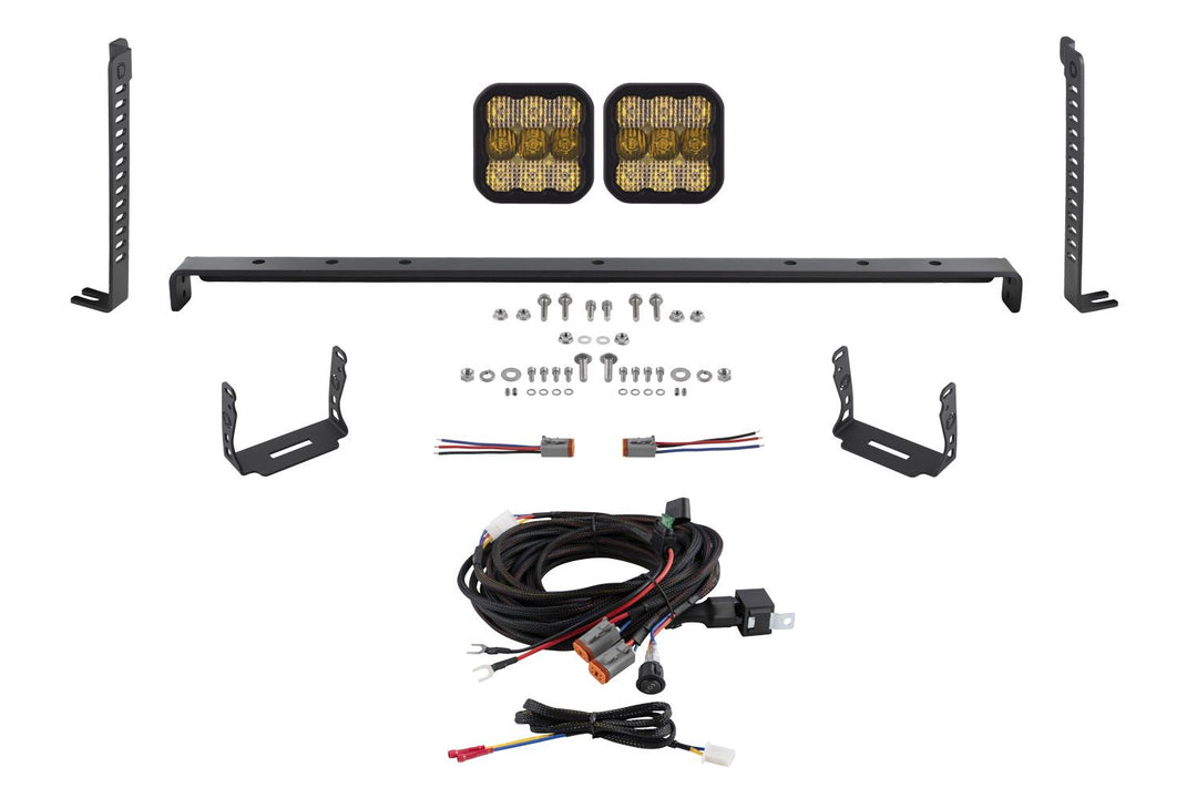 Diode Dynamics SS5 Stealth Grille LED Pod Kit for 4Runner (2014-2024)