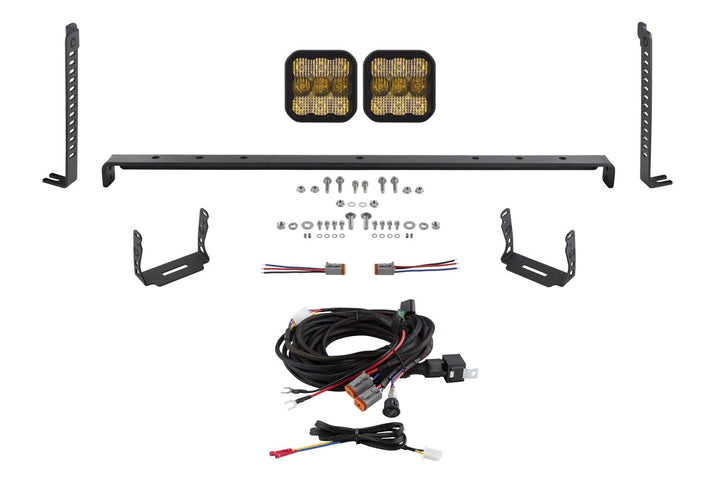 Diode Dynamics SS5 Stealth Grille LED Pod Kit for 4Runner (2014-2024)