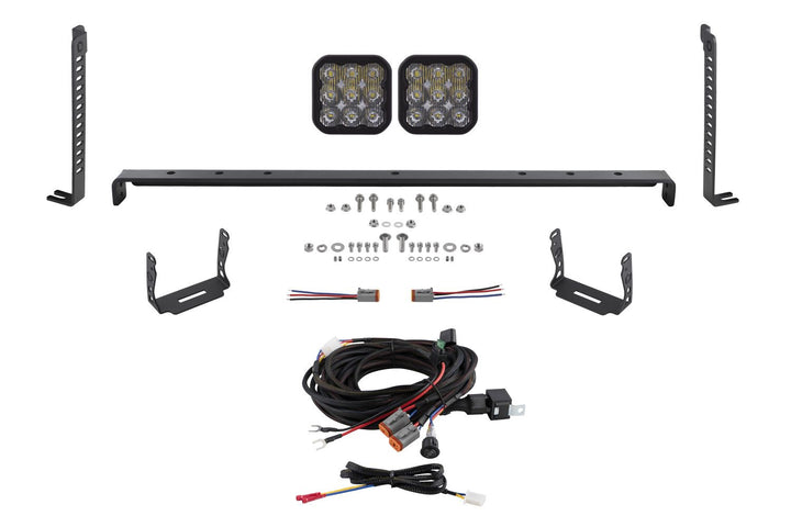 Diode Dynamics SS5 Stealth Grille LED Pod Kit for 4Runner (2014-2024)