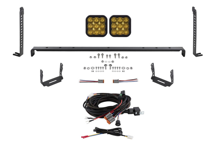 Diode Dynamics SS5 Stealth Grille LED Pod Kit for 4Runner (2014-2024)