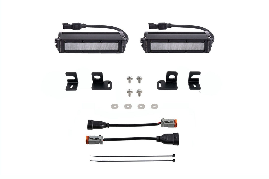 Diode Dynamics SS6 LED Fog Light Kit for 4Runner (2025+)