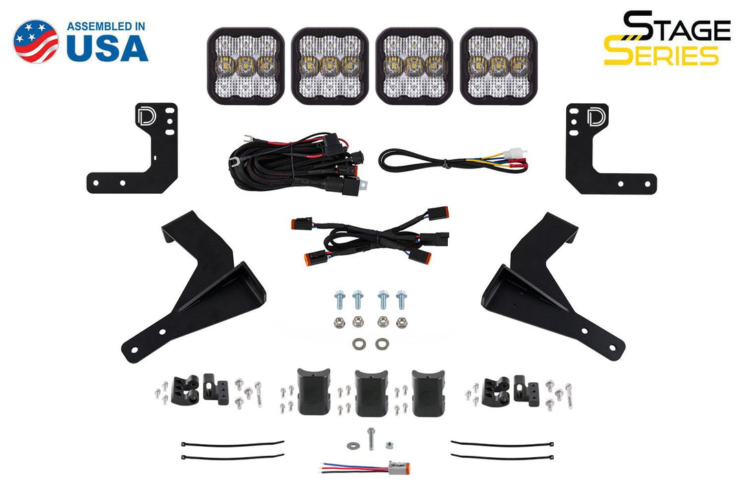 Diode Dynamics SS5 Grille CrossLink Lightbar Kit for Tacoma (2024+)