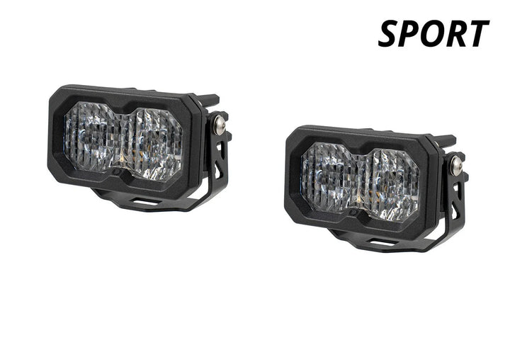 Baja 686 Industries LLC Mirror ditch light Diode Dynamics C2.0 + Diode Dynamics C2.0 Sport for Tacoma (2024+)