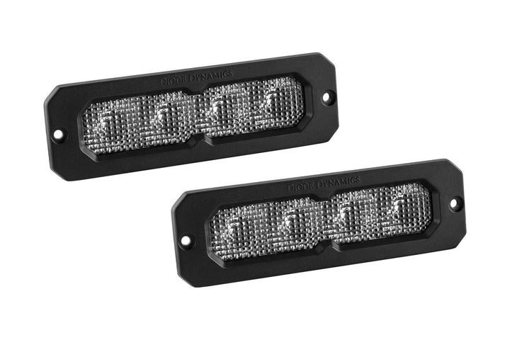 Diode Dynamics SS6 White Flush Mount LED Light Bar (pair)