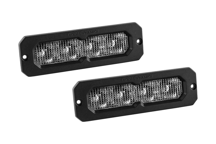 Diode Dynamics SS6 White Flush Mount LED Light Bar (pair)
