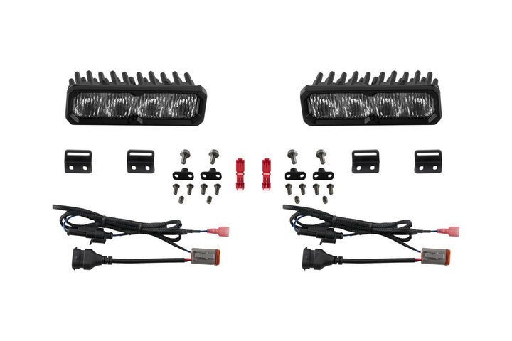 Diode Dynamics SS6 LED Fog Light Kit for Tundra (2022+)