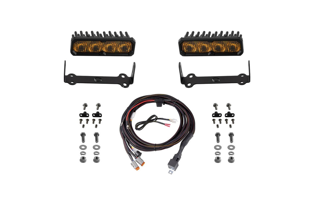 Diode Dynamics Stage Series SAE/DOT LED Lightbar Kit for 4Runner (2014-2024)