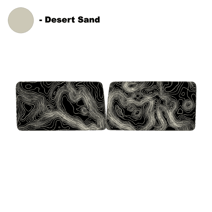 Topographic Map Premium Print Vinyl Rolls (3' or 6') - Matte Finish