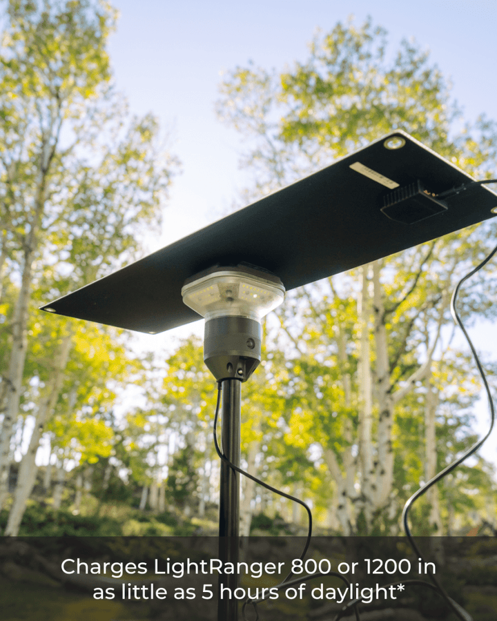 Devos Outdoors 20 Watt Portable Solar Panel w/ LightRanger Receiver