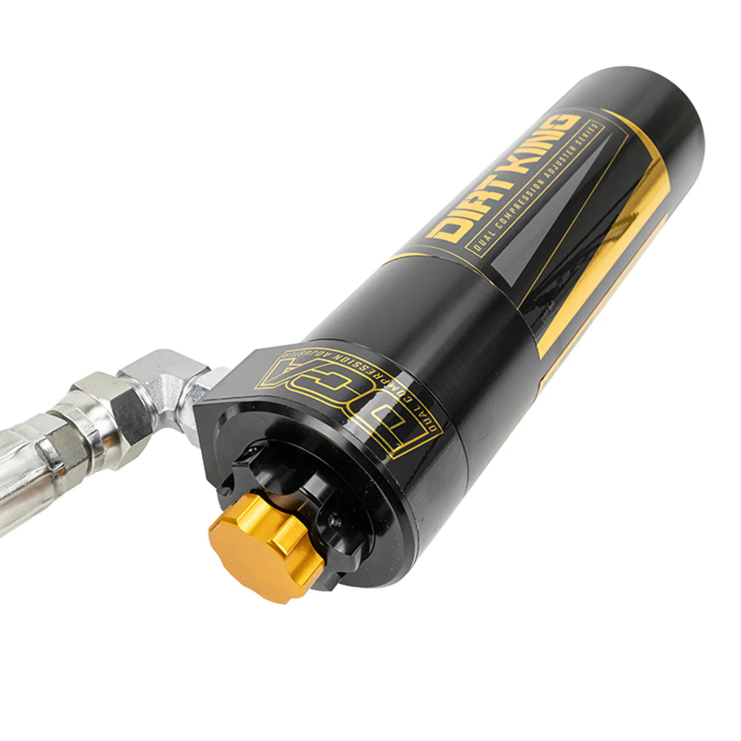 Dirt King 2.5 Smooth Body Shocks DCA Remote Reservoir for 4Runner (2025+)