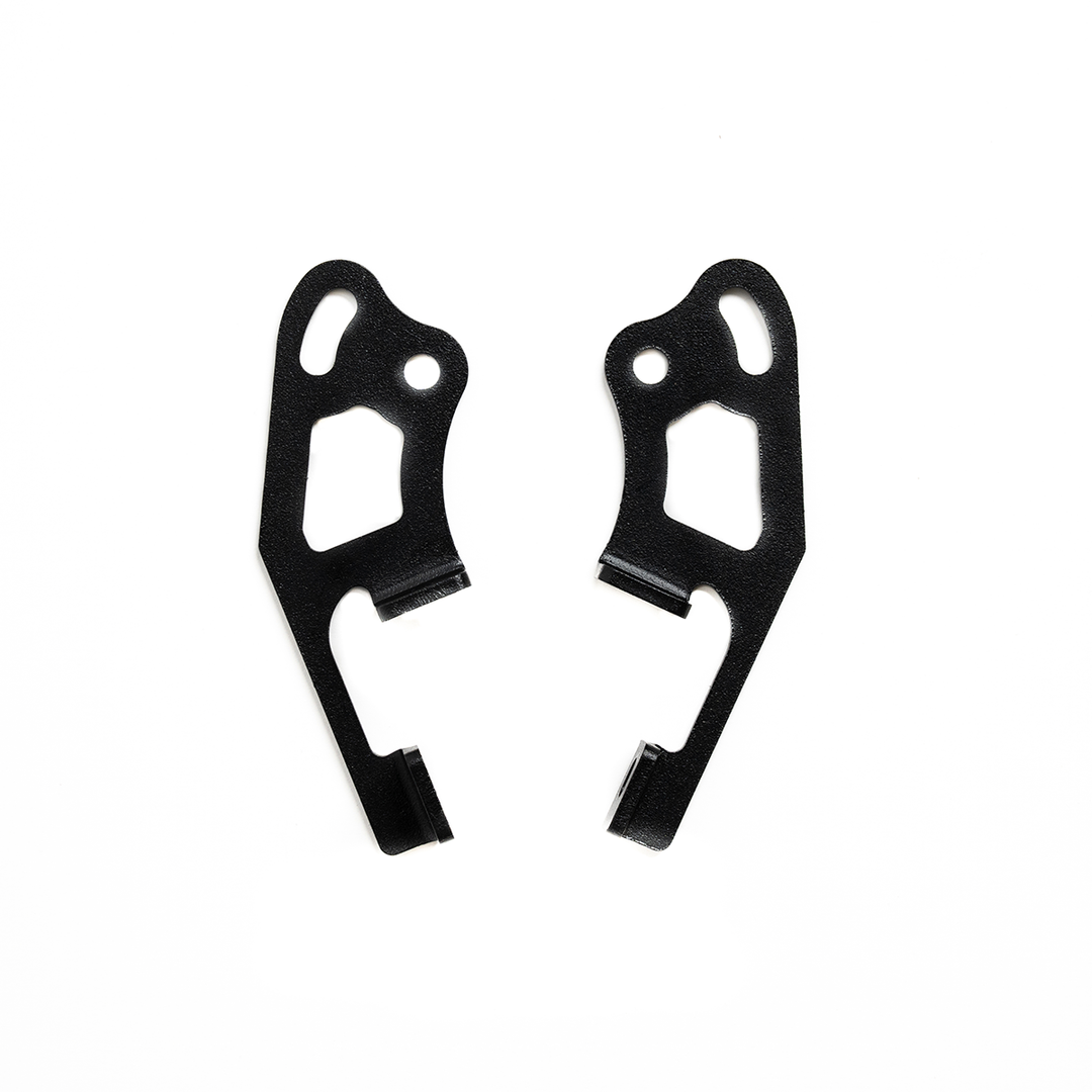 Cali Raised LED Sherpa Roof Rack Dual Function Light Bar Mounting Brackets