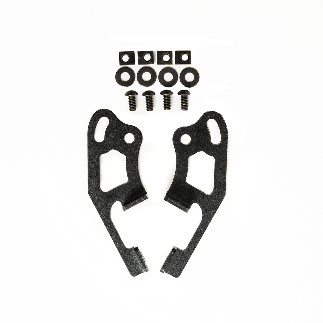 Cali Raised LED Sherpa Roof Rack Dual Function Light Bar Mounting Brackets