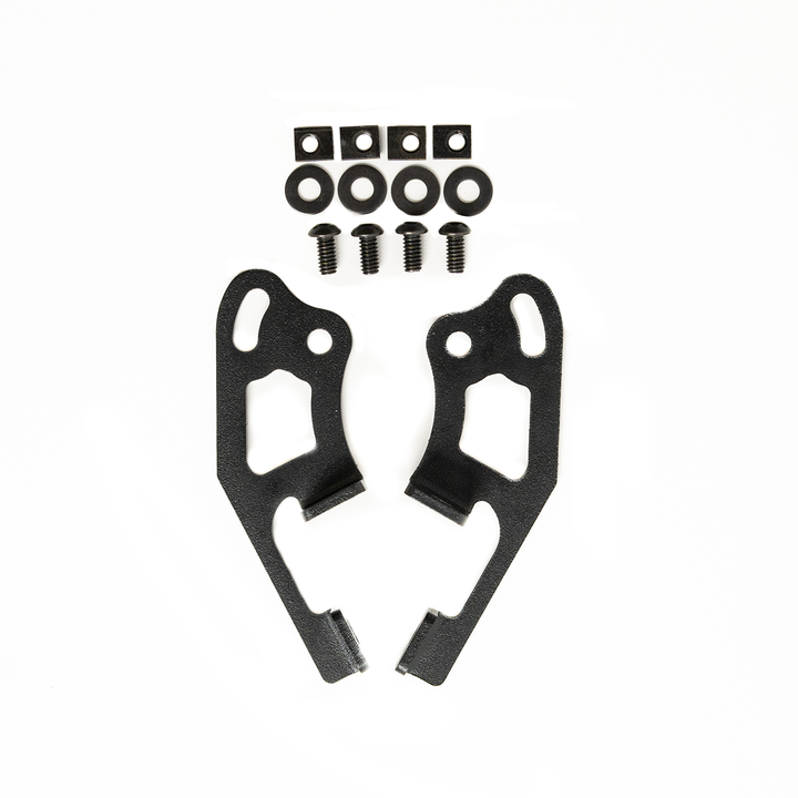 Cali Raised LED Sherpa Roof Rack Dual Function Light Bar Mounting Brackets