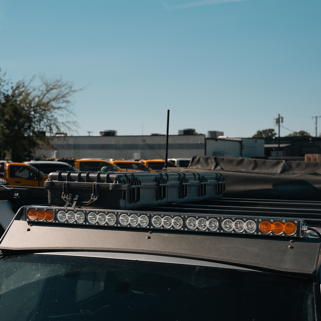 Dual Function Light Bar Sherpa Roof Rack Mounting Bracket Kit