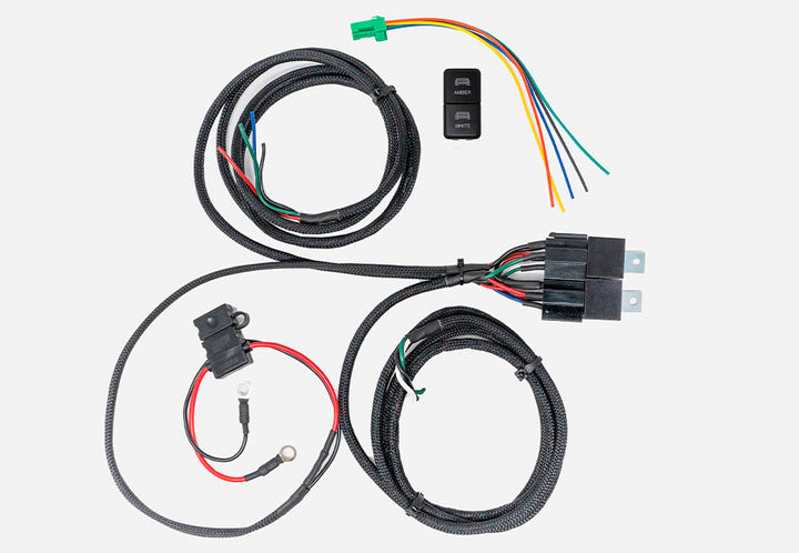Cali Raised LED Wiring Harness for Dual Function Light Bar