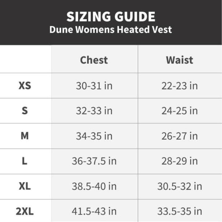 Dune Heated Vest for Women