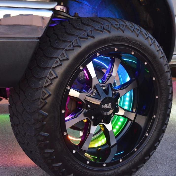 ORACLE Lighting LED Illuminated Wheel Rings - Dynamic ColorSHIFT