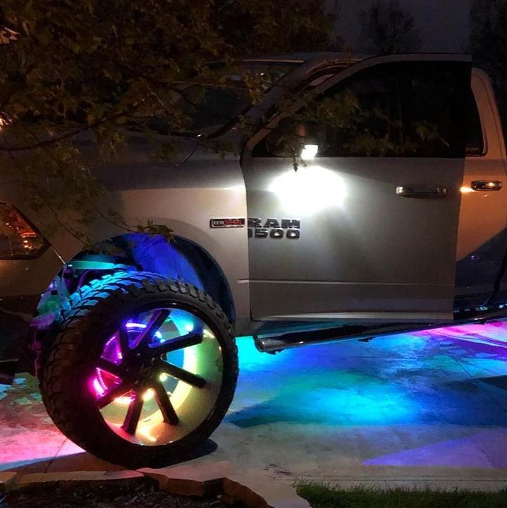 ORACLE Lighting LED Illuminated Wheel Rings - Dynamic ColorSHIFT