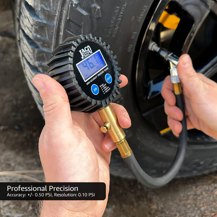 ElitePro™ Digital Tire Pressure Gauge - Professional Accuracy - 100 PSI