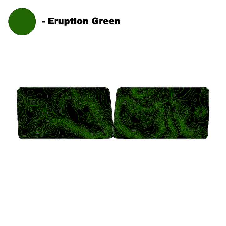 Topographic Map Premium Print Vinyl Rolls (3' or 6') - Matte Finish