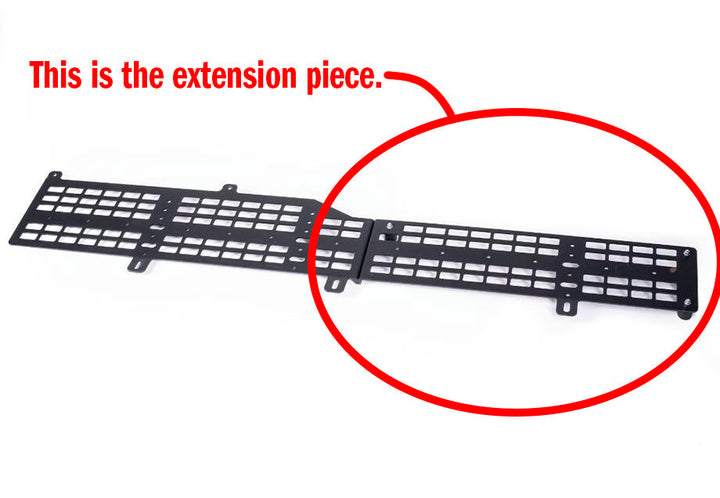 Cali Raised LED Bed Molle Extension For Tacoma (2005-2023)